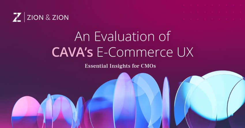 An Evaluation of CAVA’s E-Commerce UX: Essential Insights for CMOs