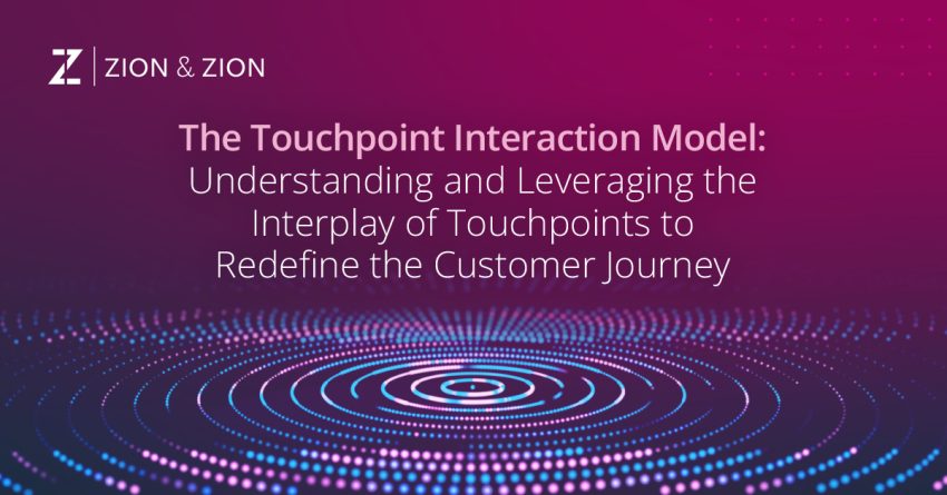 The Touchpoint Interaction Model: Understanding and Leveraging the Interplay of Touchpoints to Redefine the Customer Journey