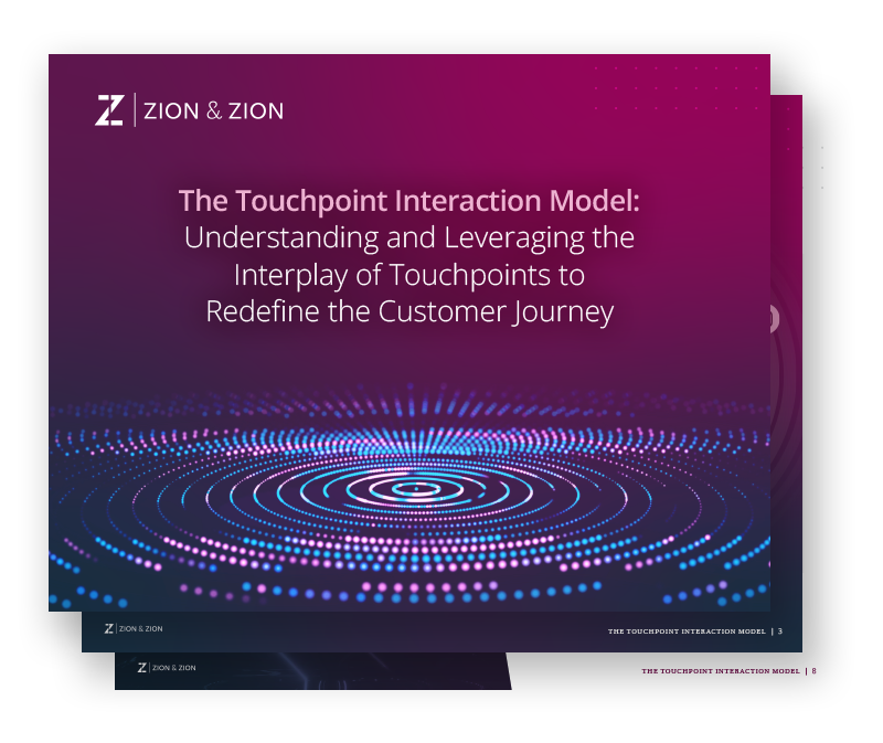 Touchpoint interaction model white paper preview