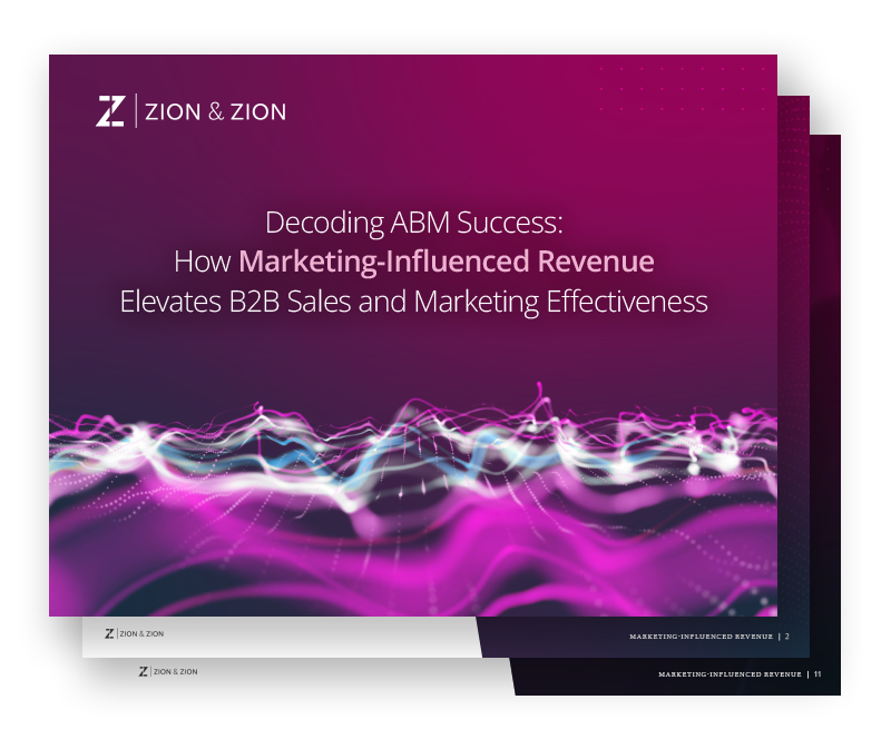 Marketing-Influenced Revenue White Paper Preview