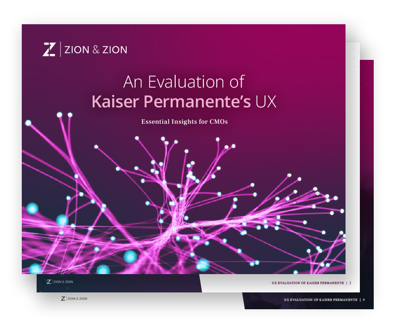 Preview of Kaiser Permanente UX Study